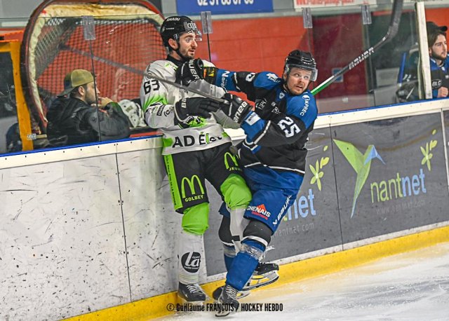 Photo hockey match Nantes - Epinal  le 18/01/2025