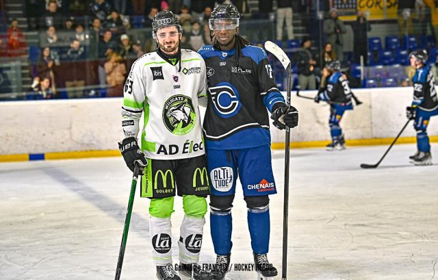 Photo hockey match Nantes - Epinal  le 18/01/2025
