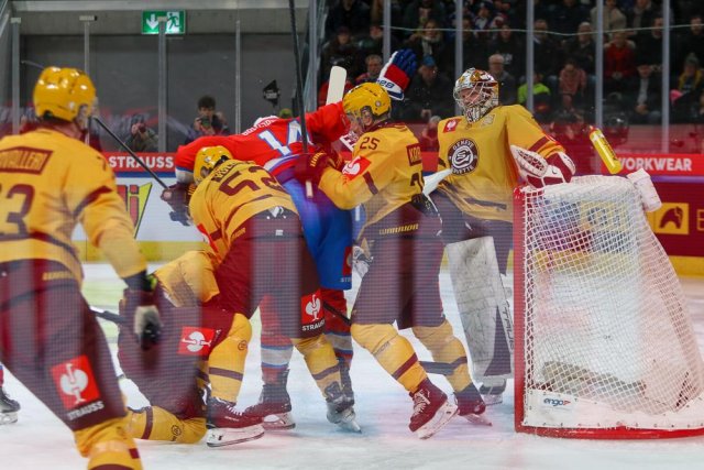 Photo hockey match Zürich - Genève le 21/01/2025