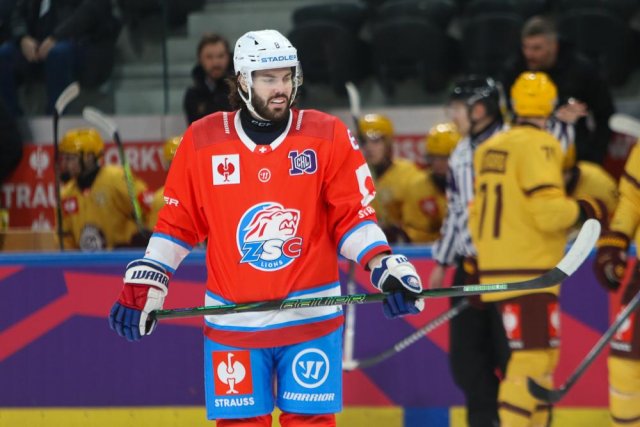 Photo hockey match Zürich - Genève le 21/01/2025
