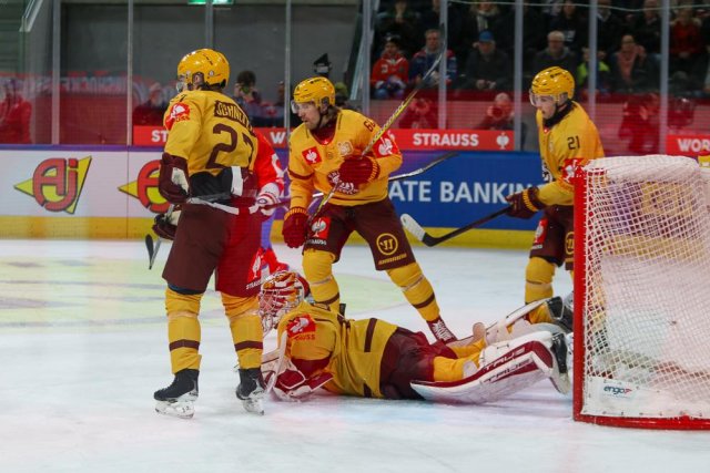 Photo hockey match Zürich - Genève le 21/01/2025