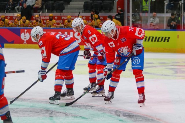 Photo hockey match Zürich - Genève le 21/01/2025