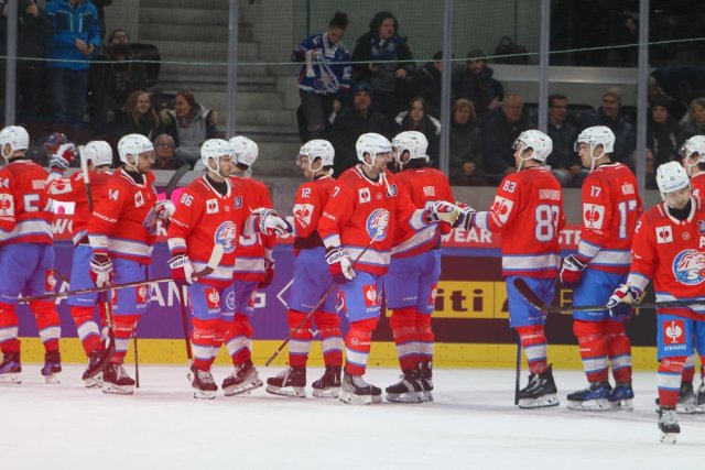 Photo hockey match Zürich - Genève le 21/01/2025