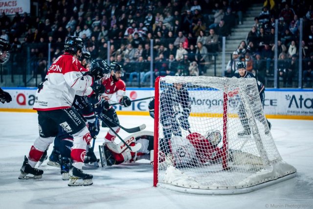 Photo hockey match Angers  - Amiens  le 21/01/2025