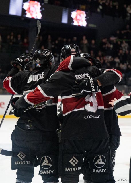 Photo hockey match Bordeaux - Angers  le 24/01/2025