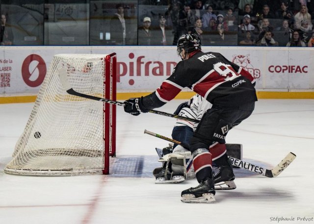 Photo hockey match Bordeaux - Angers  le 24/01/2025