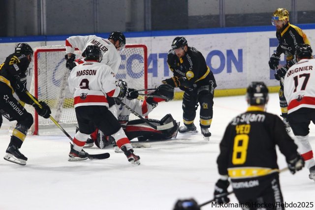 Photo hockey match Rouen - Chamonix  le 24/01/2025