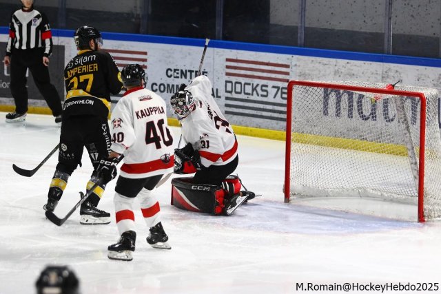 Photo hockey match Rouen - Chamonix  le 24/01/2025