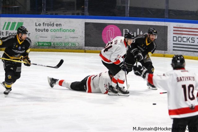 Photo hockey match Rouen - Chamonix  le 24/01/2025