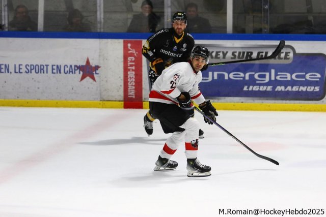 Photo hockey match Rouen - Chamonix  le 24/01/2025