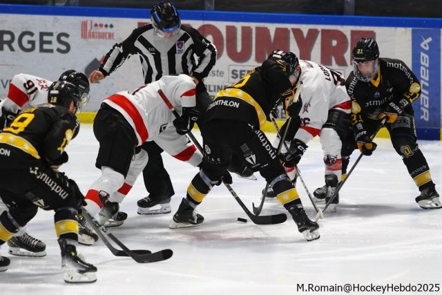 Photo hockey match Rouen - Chamonix  le 24/01/2025