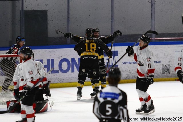 Photo hockey match Rouen - Chamonix  le 24/01/2025