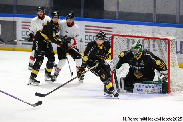 Photo hockey match Rouen - Chamonix  le 24/01/2025