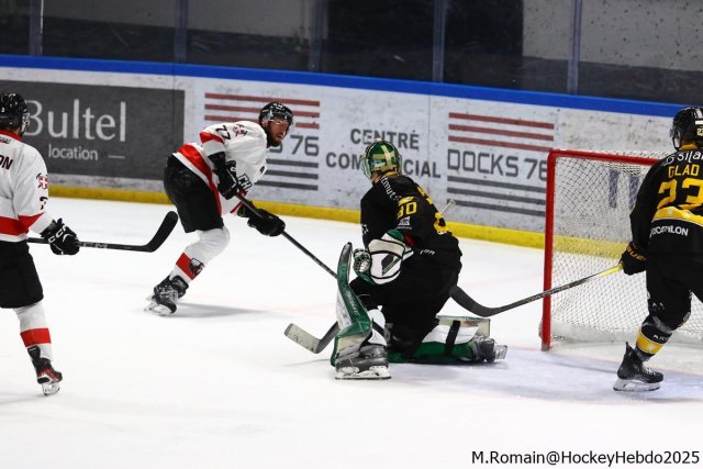 Photo hockey match Rouen - Chamonix  le 24/01/2025