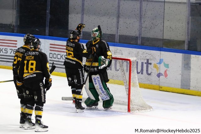 Photo hockey match Rouen - Chamonix  le 24/01/2025