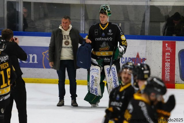 Photo hockey match Rouen - Chamonix  le 24/01/2025