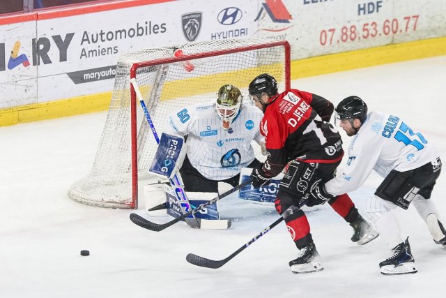 Photo hockey match Amiens  - Marseille le 24/01/2025