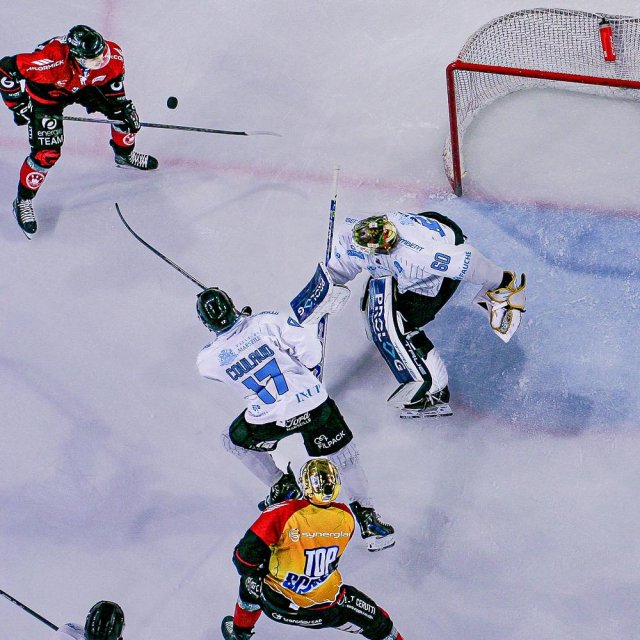 Photo hockey match Amiens  - Marseille le 24/01/2025
