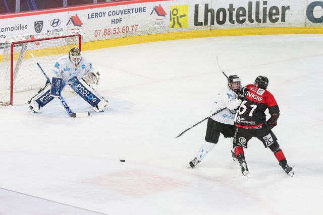 Photo hockey match Amiens  - Marseille le 24/01/2025