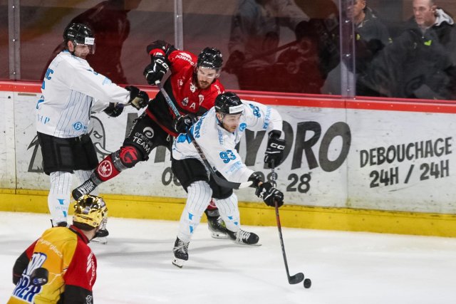 Photo hockey match Amiens  - Marseille le 24/01/2025