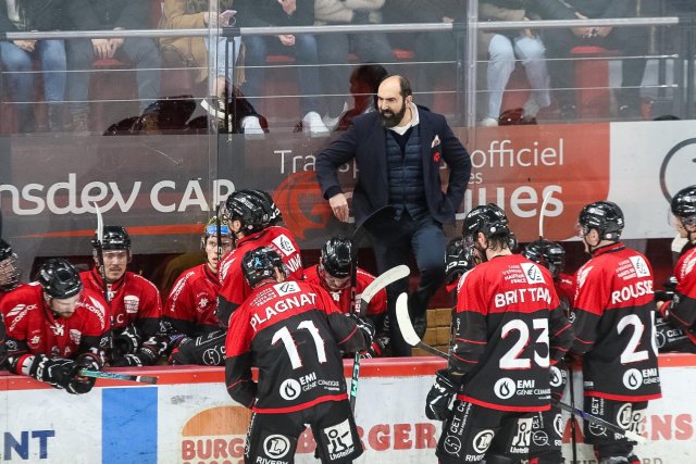 Photo hockey match Amiens  - Marseille le 24/01/2025