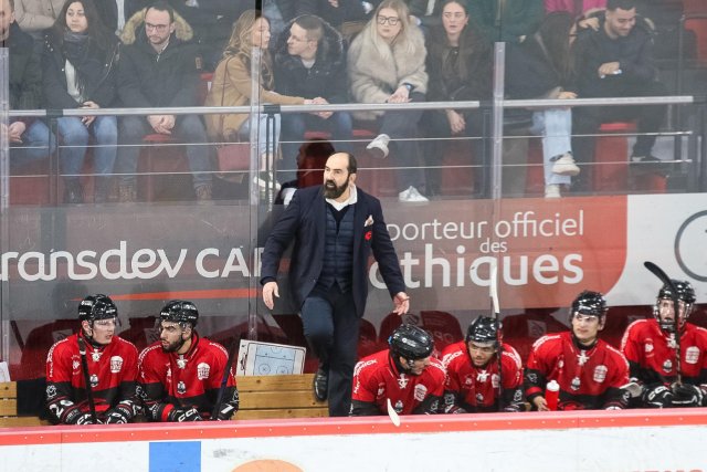 Photo hockey match Amiens  - Marseille le 24/01/2025