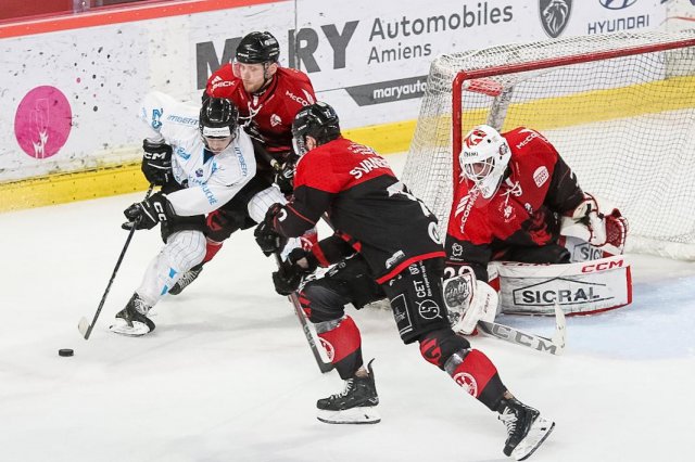 Photo hockey match Amiens  - Marseille le 24/01/2025