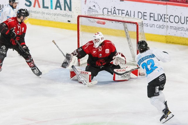 Photo hockey match Amiens  - Marseille le 24/01/2025