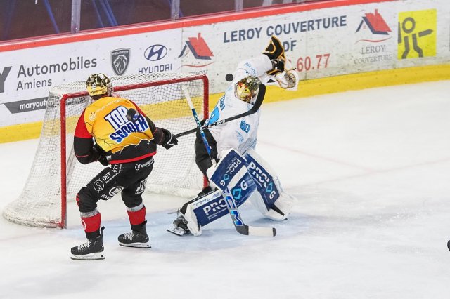 Photo hockey match Amiens  - Marseille le 24/01/2025