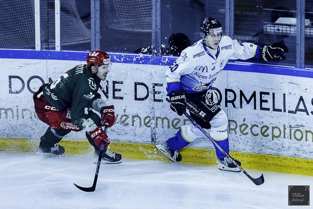 Photo hockey match Cergy-Pontoise - Gap  le 24/01/2025