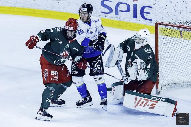 Photo hockey match Cergy-Pontoise - Gap  le 24/01/2025