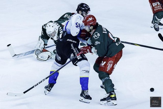 Photo hockey match Cergy-Pontoise - Gap  le 24/01/2025