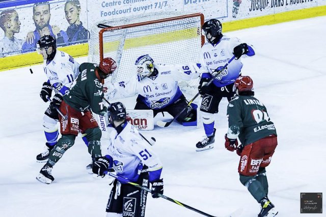 Photo hockey match Cergy-Pontoise - Gap  le 24/01/2025
