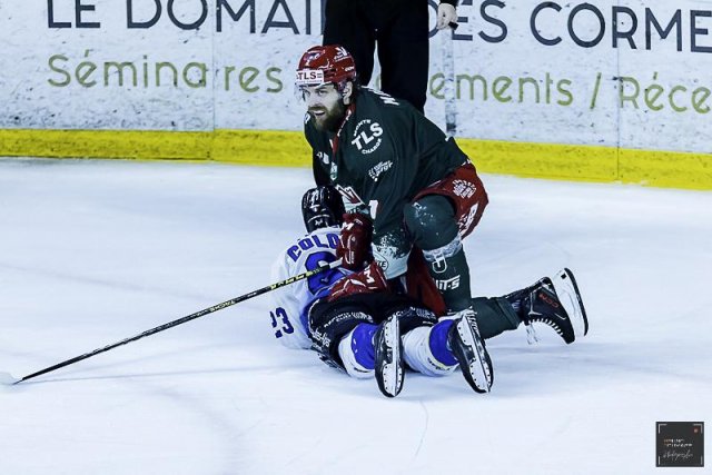 Photo hockey match Cergy-Pontoise - Gap  le 24/01/2025