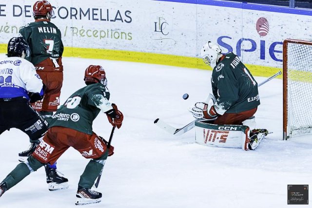 Photo hockey match Cergy-Pontoise - Gap  le 24/01/2025