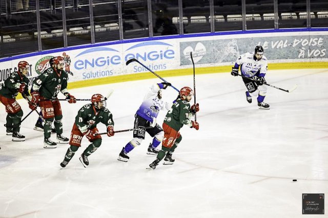 Photo hockey match Cergy-Pontoise - Gap  le 24/01/2025