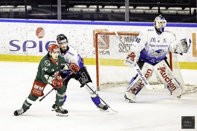Photo hockey match Cergy-Pontoise - Gap  le 24/01/2025