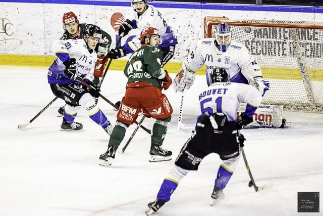 Photo hockey match Cergy-Pontoise - Gap  le 24/01/2025