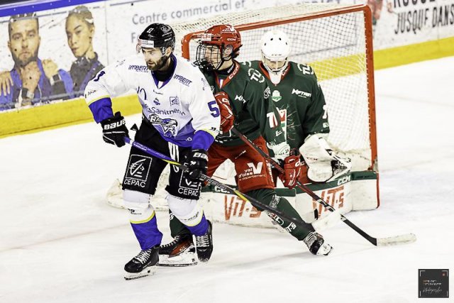 Photo hockey match Cergy-Pontoise - Gap  le 24/01/2025