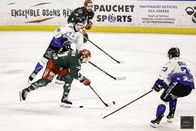 Photo hockey match Cergy-Pontoise - Gap  le 24/01/2025