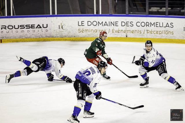 Photo hockey match Cergy-Pontoise - Gap  le 24/01/2025