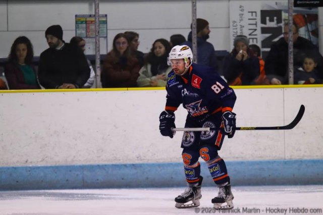Photo hockey match Clermont-Ferrand - Toulouse-Blagnac le 25/01/2025