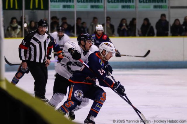 Photo hockey match Clermont-Ferrand - Toulouse-Blagnac le 25/01/2025