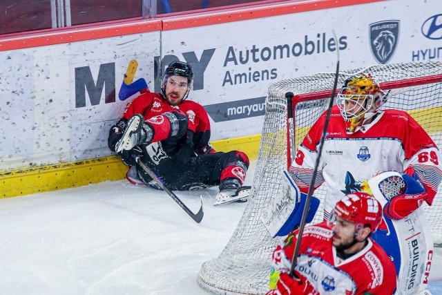 Photo hockey match Amiens  - Grenoble  le 26/01/2025