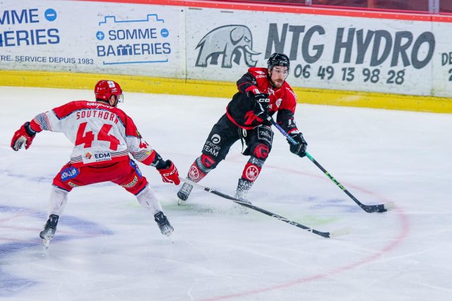 Photo hockey match Amiens  - Grenoble  le 26/01/2025