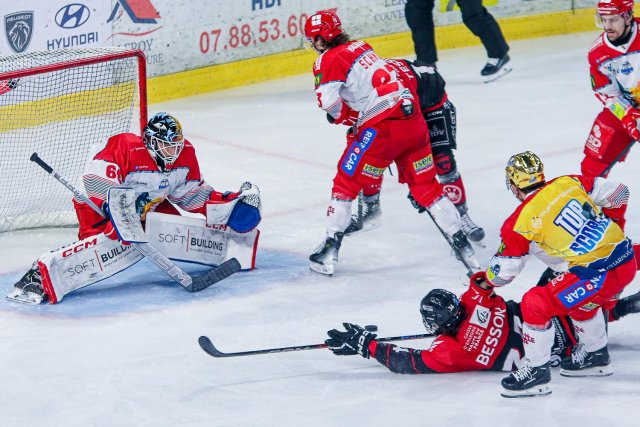 Photo hockey match Amiens  - Grenoble  le 26/01/2025
