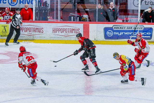 Photo hockey match Amiens  - Grenoble  le 26/01/2025