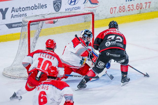 Photo hockey match Amiens  - Grenoble  le 26/01/2025