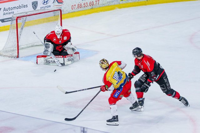 Photo hockey match Amiens  - Grenoble  le 26/01/2025