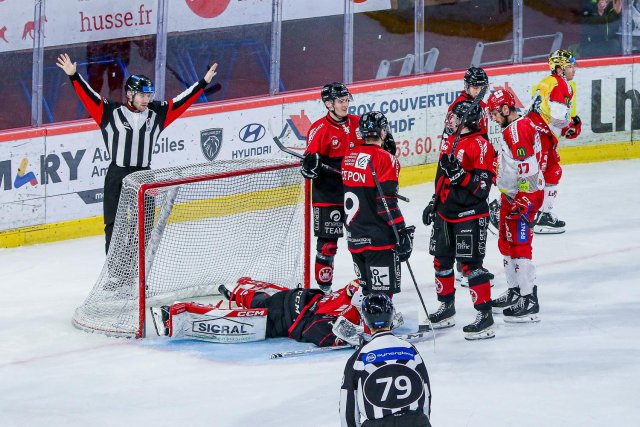 Photo hockey match Amiens  - Grenoble  le 26/01/2025